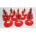 Subbuteo Andrew table Soccer Chicago Bulls 1995-96 NBA Champions on Classic Hasbro Bases